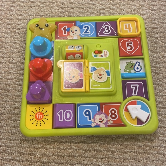 Two Fisher Price Toys Puppy’s Game Activity Board and Play Phone - Picture 3 of 6